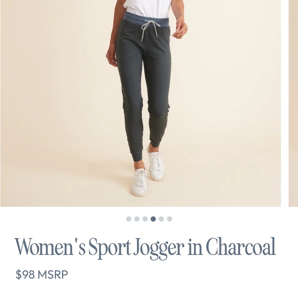 Marine Layer Women’s sport jogger in charcoal